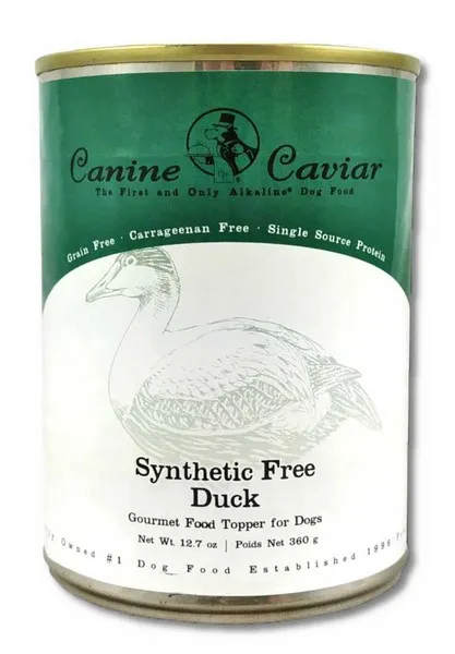 12/12.7 oz. Canine Caviar Synthetic Free/Grain Free Duck - Food